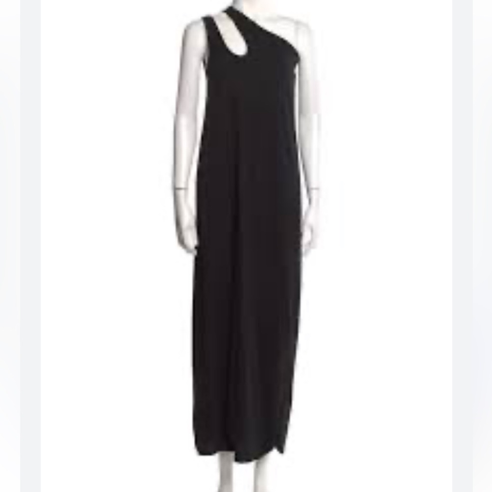 Loulou Studio Black One-Shoulder Dress size large